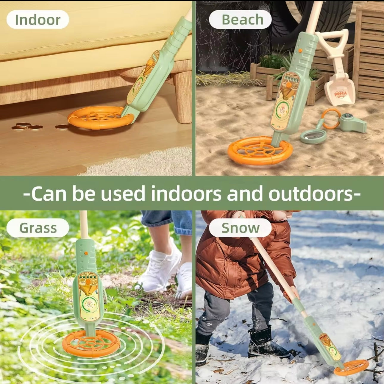 Kids metal detector toy set for outdoor exploration wholesale