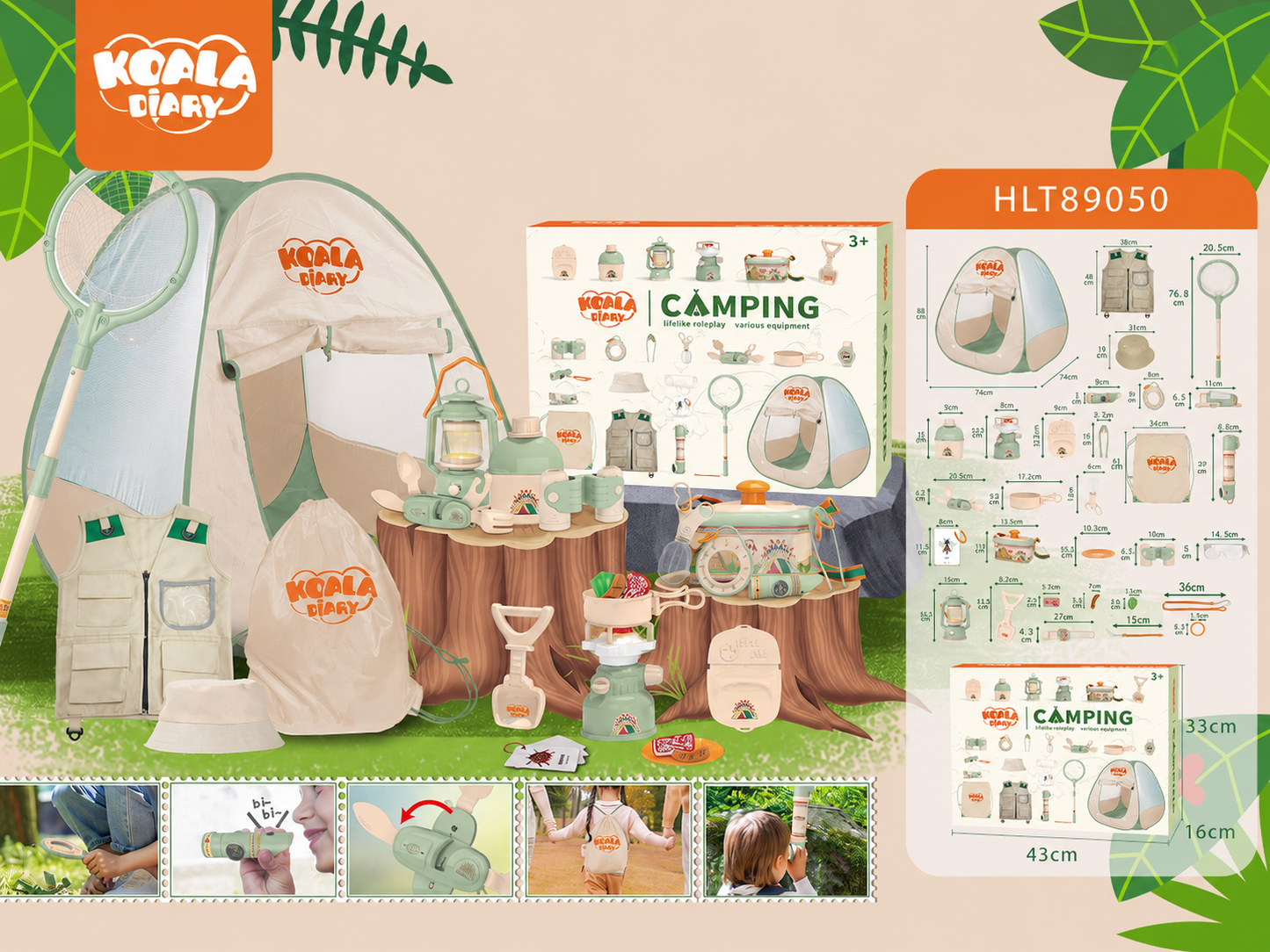 Outdoor explorer insect observation box toy package for wholesale orders