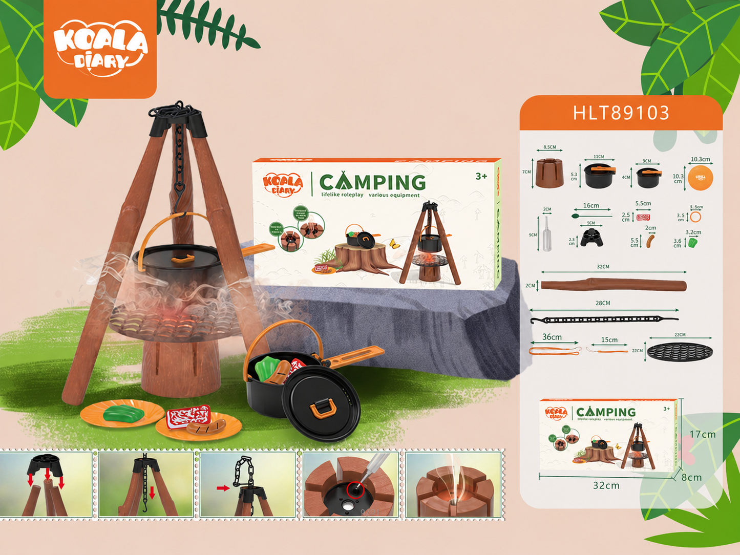Outdoor explorer insect observation box toy package for wholesale orders