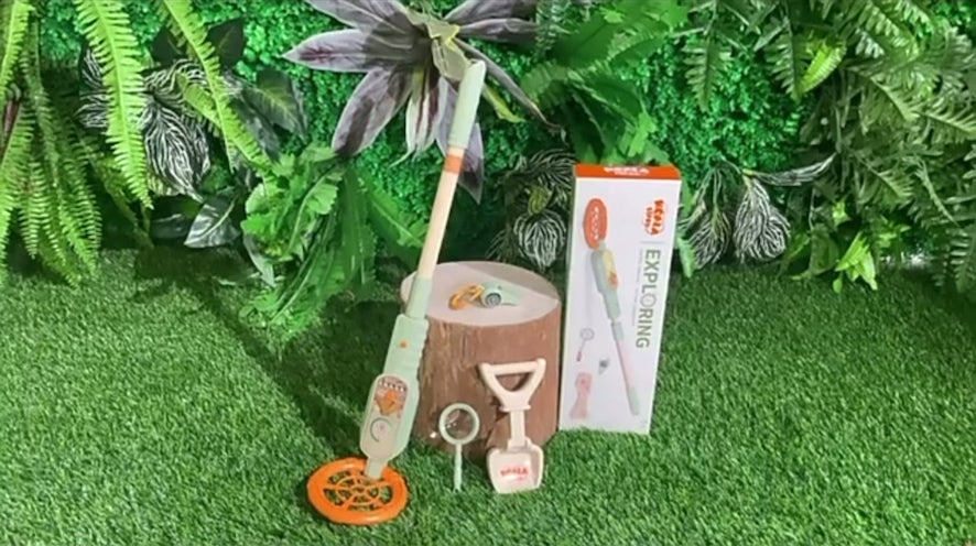 Kids metal detector toy set for outdoor exploration wholesale