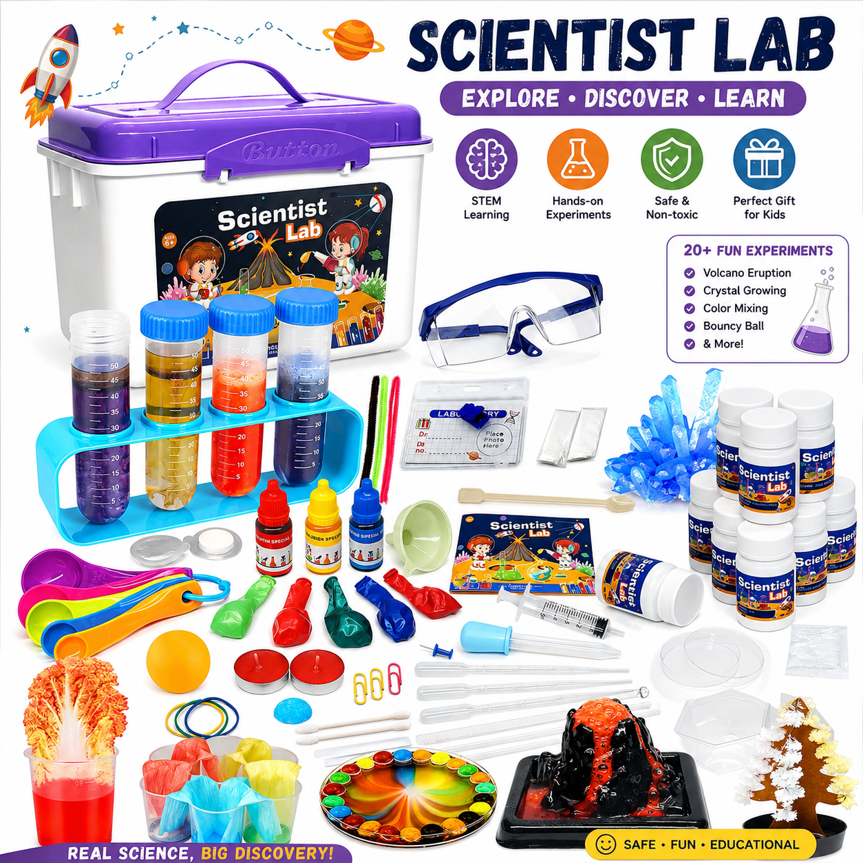 STEM science experiment kit for kids educational toy wholesale 