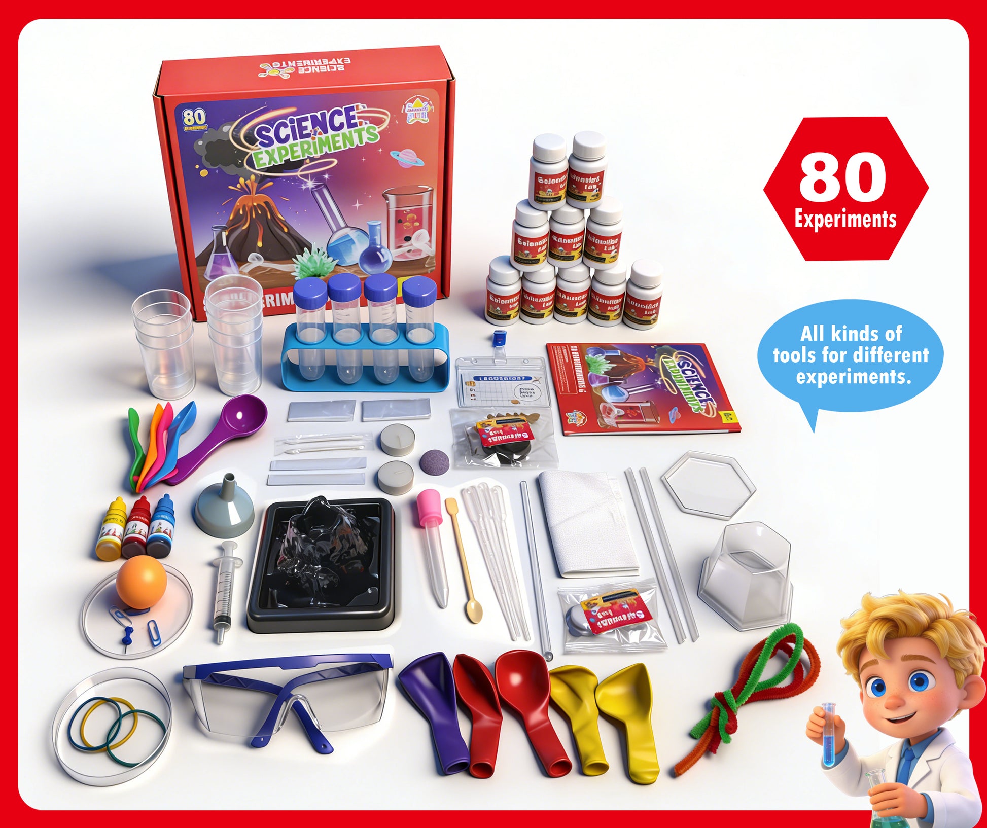 STEM science experiment kit for kids educational toy wholesale 